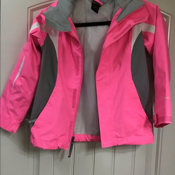 Girls North Face HYVENT jacket size S 7/8 - Picture 2 of 10